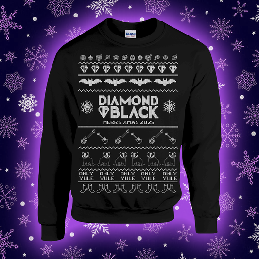 DIAMOND BLACK – CHRISTMAS JUMPER (2025 EDITION)